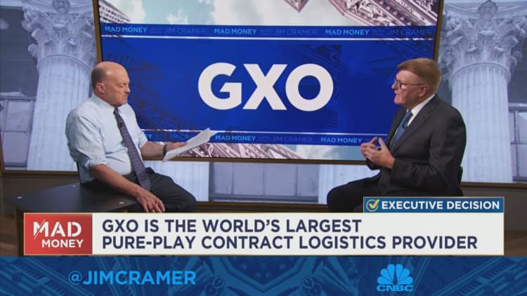 GXO Logistics CEO says company's customers are optimistic about the future