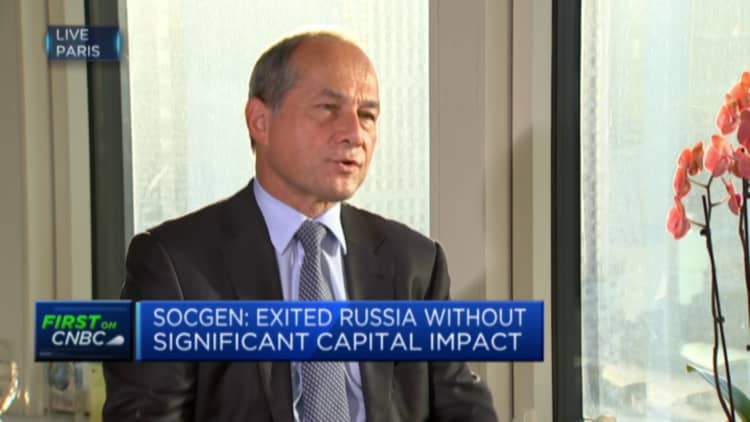Sad but the best decision, SocGen CEO says on the bank's Russia exit