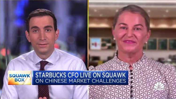 Starbucks CFO Rachel Ruggeri: We're seeing improvements in turnover, partner engagement
