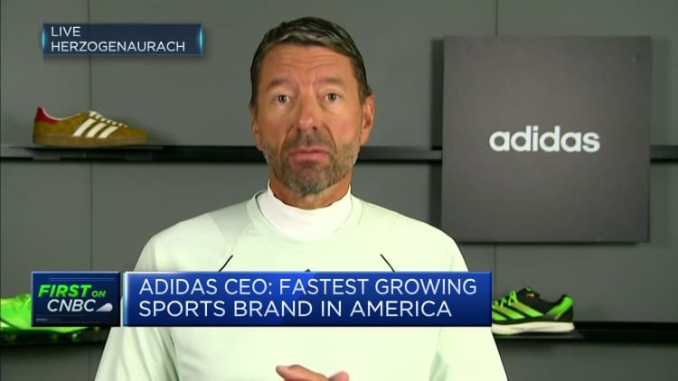 Adidas CEO on Kanye West dispute: 'We have a fantastic relationship'