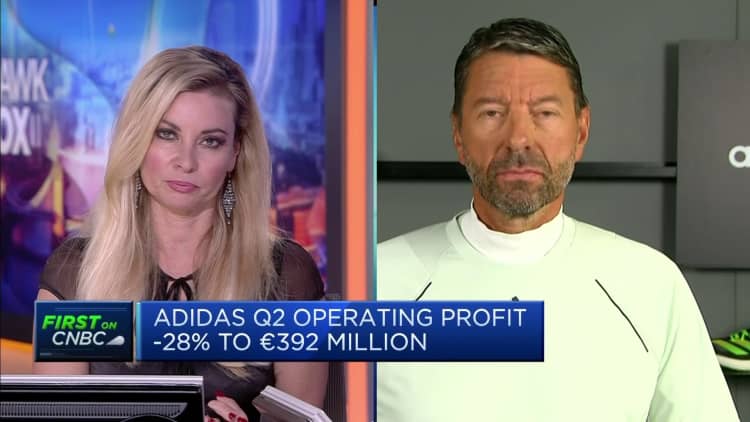 Adidas CEO: 'High appetite' in the market despite China lockdowns