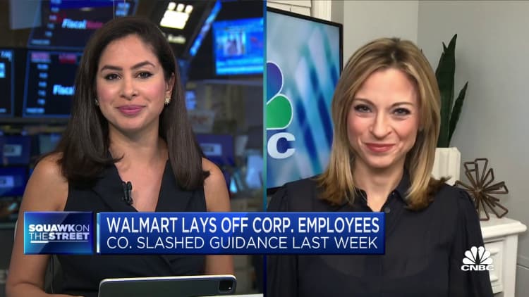 Walmart lays off around 200 corporate employees after slashing guidance last week