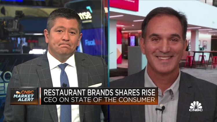 Restaurant Brands shares rise after earnings beat