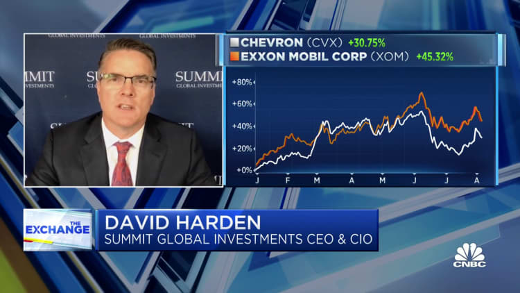 Exxon and Chevron are value plays in energy, says Summit Global Investments' David Harden