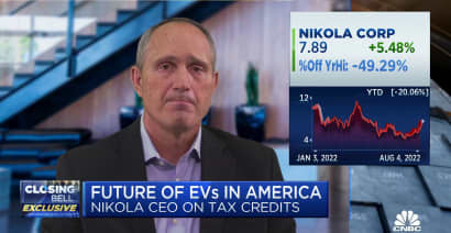 The hydrogen production tax credit would be make our forecasts even better, says Nikola CEO