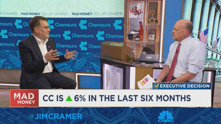 Chemours CEO addresses Cramer's concerns about the company's potential exposure to PFAS liability