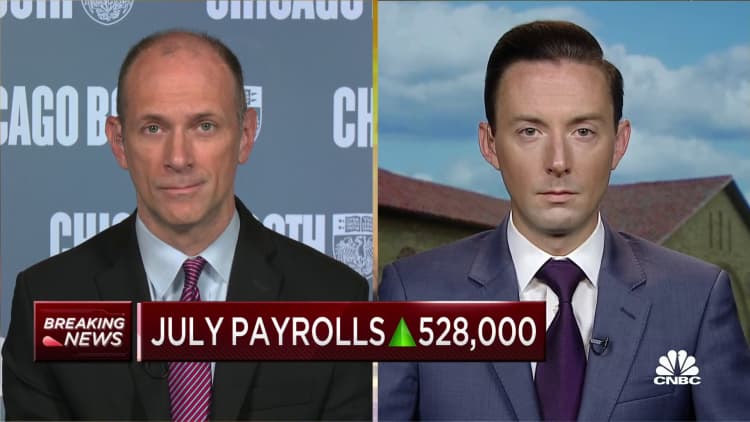 July's jobs report was a 'jaw-dropping' number, says economist Austan Goolsbee