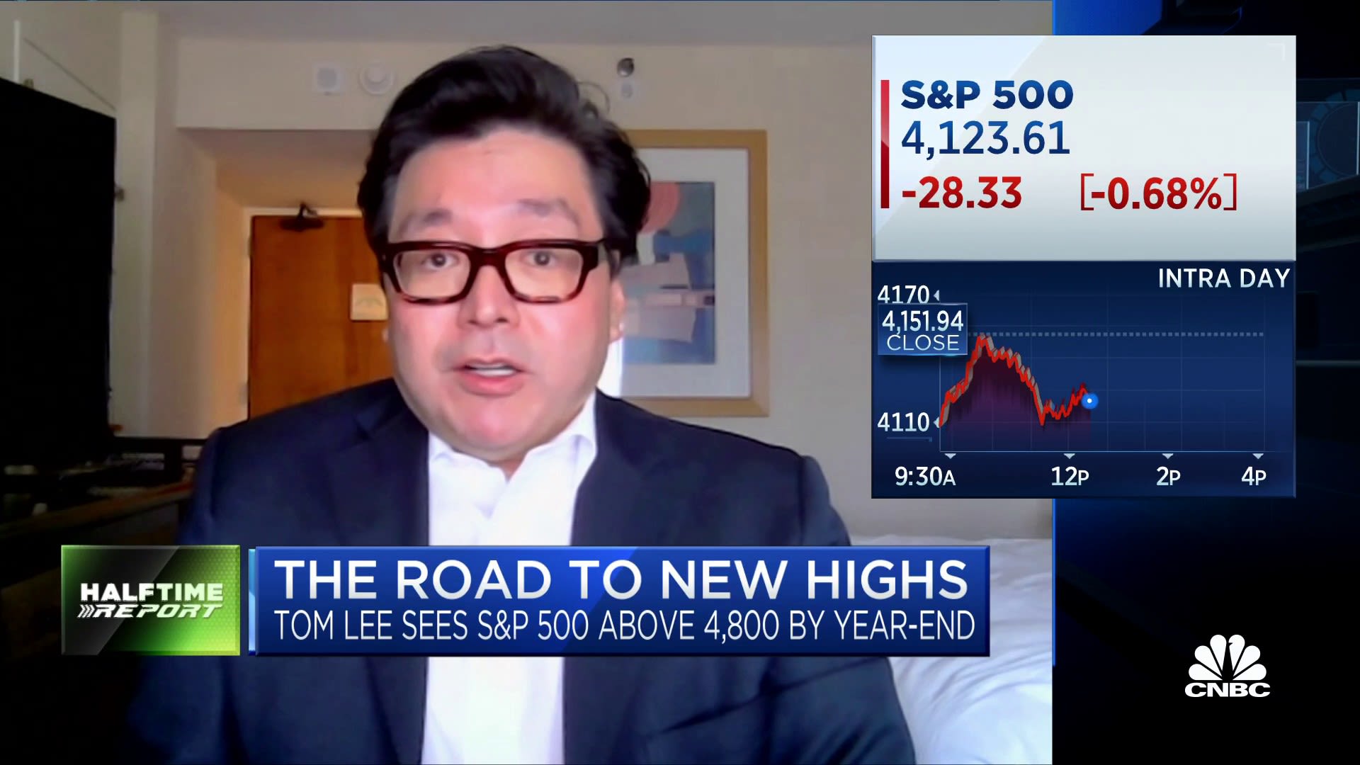 Fundstrat's Tom Lee makes his case for S&P to reach 4,800 by year end