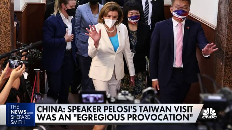 China ramps up retaliation for Pelosi's visit to Taiwan