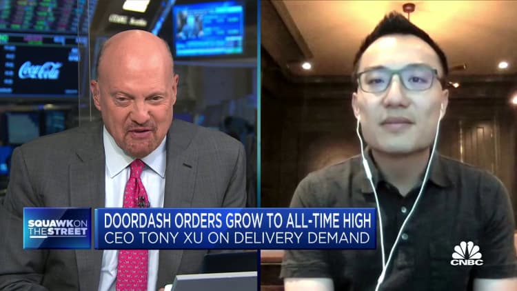 DoorDash CEO Tony Xu: We continue to see record growth, more restaurant selection