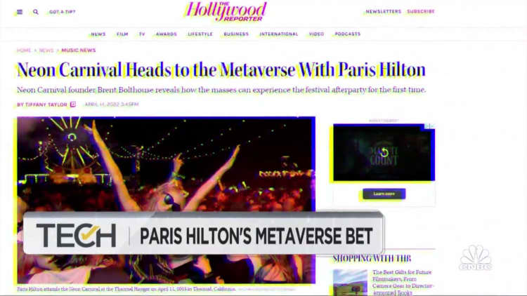 Paris Hilton makes bet on metaverse with Neon Carnival in Paris World via Roblox