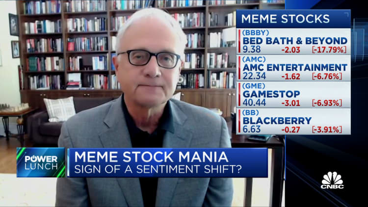 Meme stock rise may be saying there's too much liquidity in the system, says Ed Yardeni