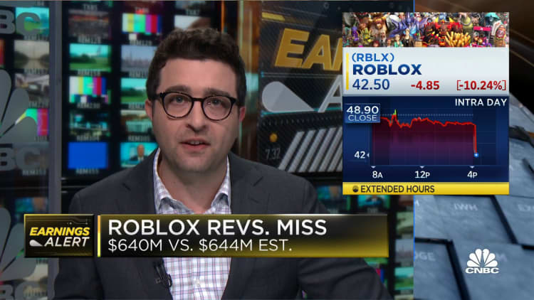 Roblox misses on second quarter revenue estimates, faced Covid headwinds