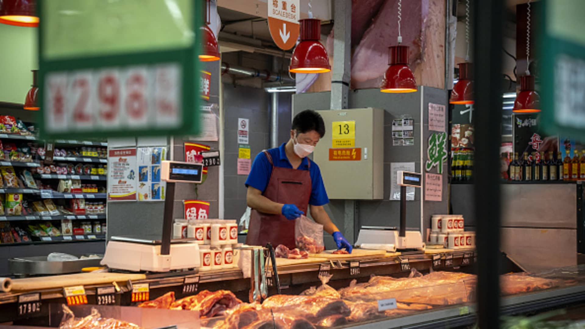 Hong Kong’s Hang Seng drops 2% as Asia markets slip; China’s inflation rises