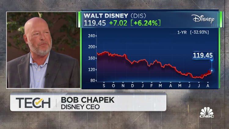 Disney's ad tier should be margin accretive and will have great results, says CEO Bob Chapek