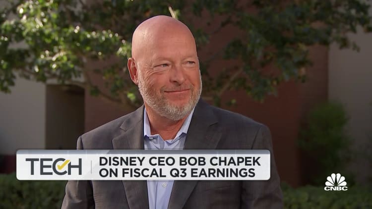 Watch CNBC's full interview with Bob Chapek, Disney CEO