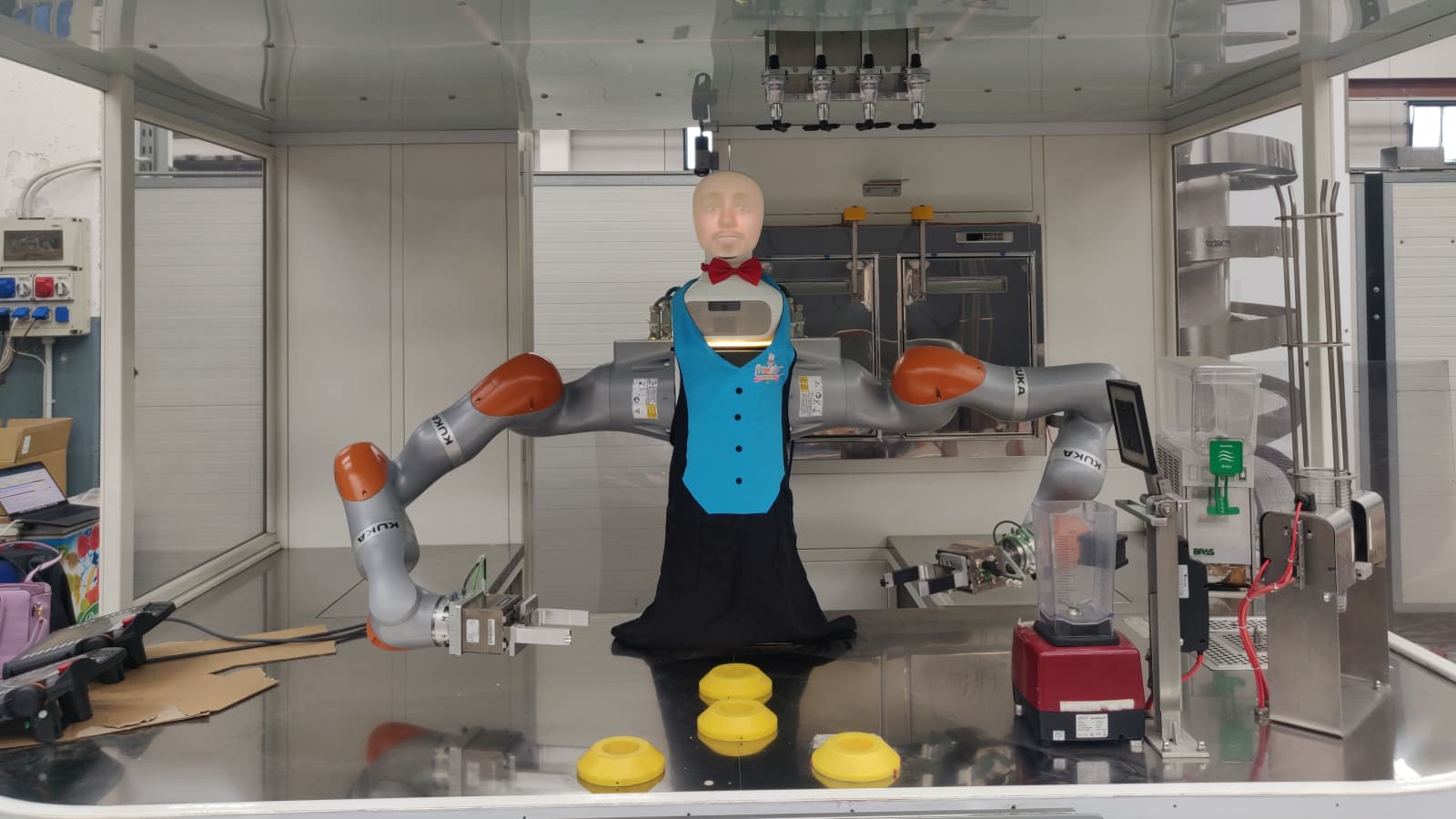 Meet BRILLO, the bartending robot that can make small talk
