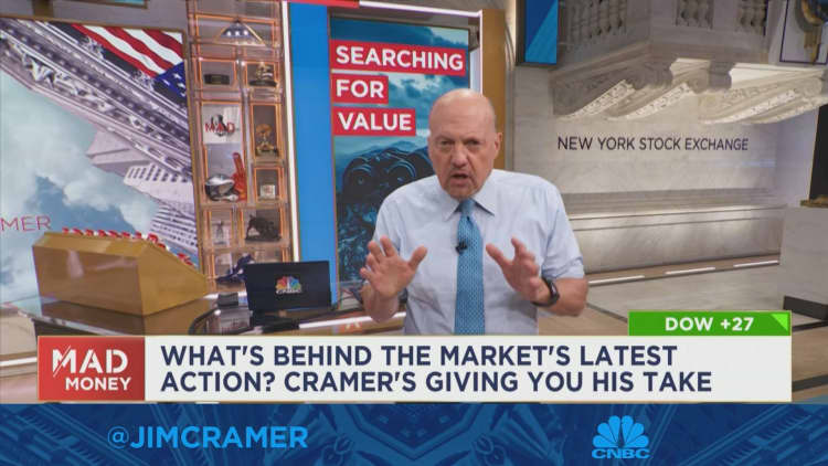 Jim Cramer says to pick up these four stocks if the market goes down on Friday