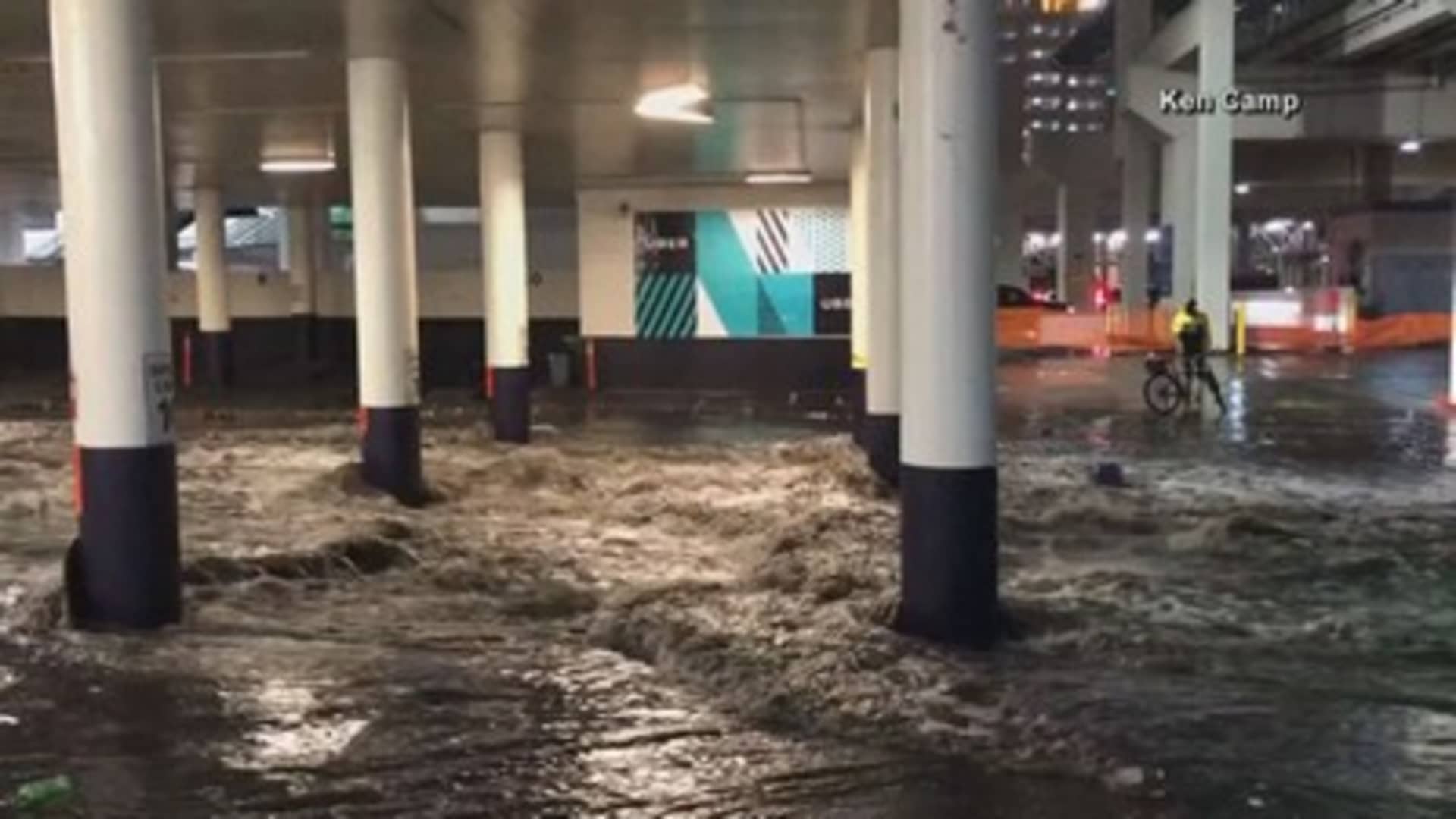 Iconic Las Vegas hotels and casinos flooded after monsoon