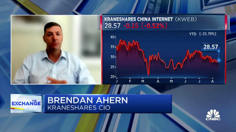 I don't see Alibaba delisting from the U.S., says Kraneshares' Brendan Ahern