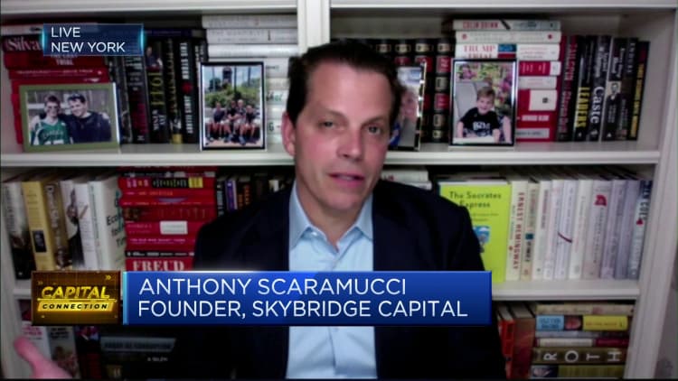 Bitcoin's long-term fundamentals are 'quite good,' says Anthony Scaramucci
