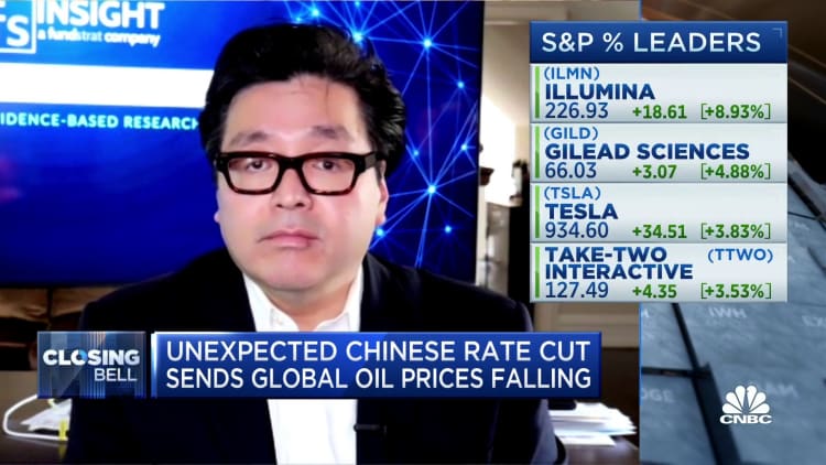 In the second half, we're going to get P/E expansion and better earnings, says Fundstrat's Lee