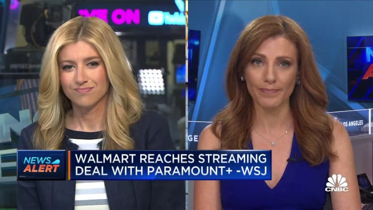 Walmart+ members to get access to Paramount+, WSJ reports