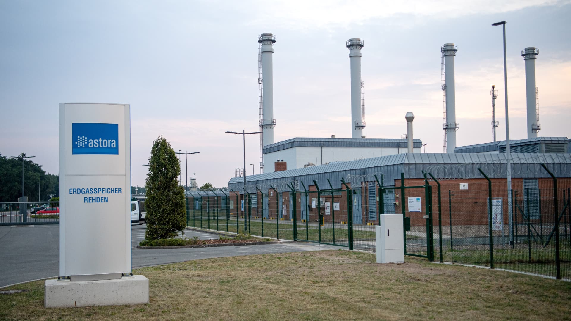 Germany's Rehden natural gas storage facility is seen as crucial to the country's energy security.