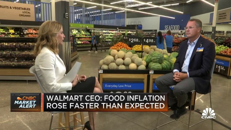 Walmart CEO says people are 'price-focused' regardless of income level