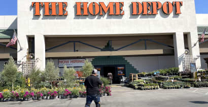 Home Depot posts worst revenue miss in about 20 years, lowers forecast