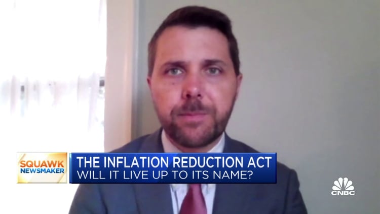 Inflation Reduction Act 'most significant' step we can take on fiscal policy, says Brian Deese