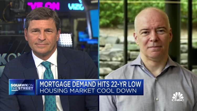 We haven't yet seen prices dropping compared to a year ago, says Anywhere Real Estate CEO