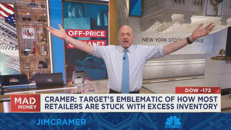 Buy these 4 off-price retailer stocks to take advantage of inventory gluts, Jim Cramer says