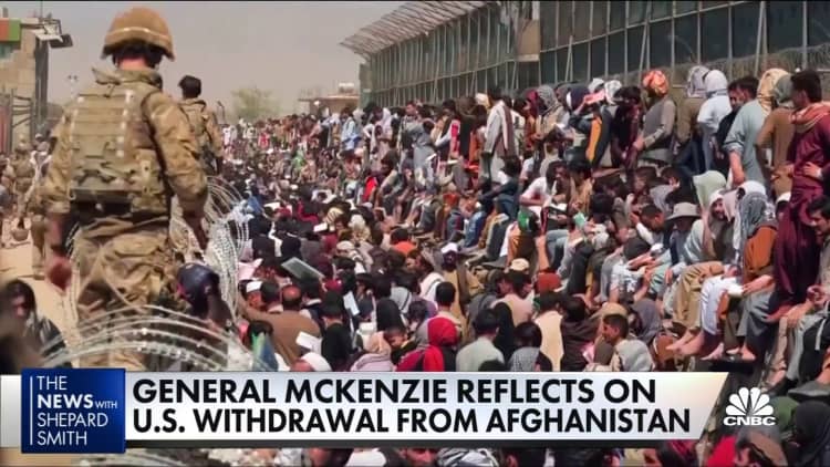 Gen. Frank McKenzie reflects on 1 year anniversary of Kabul's fall