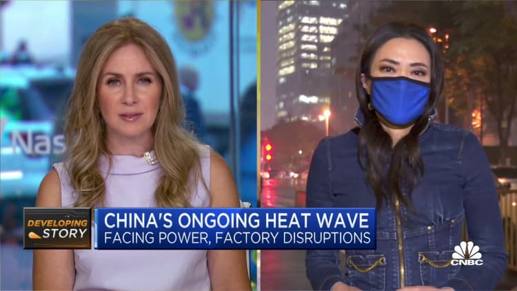China's ongoing heat wave leads to power and factory disruptions