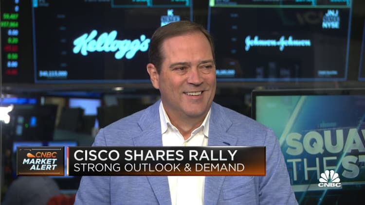 Cisco CEO Chuck Robbins: Predictability is returning now that supply chains are stabilizing