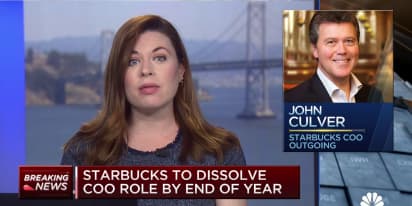 Starbucks to dissolve COO role by year end