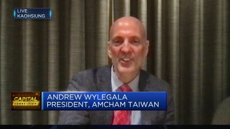 AmCham Taiwan says there have been no 'appreciable' business disruptions over recent China tensions