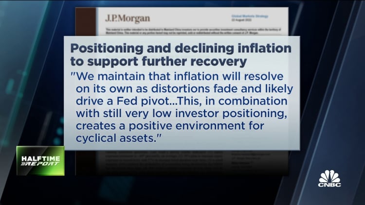 JPMorgan's Kolanovic believes inflation will resolve on its own — the traders weigh in