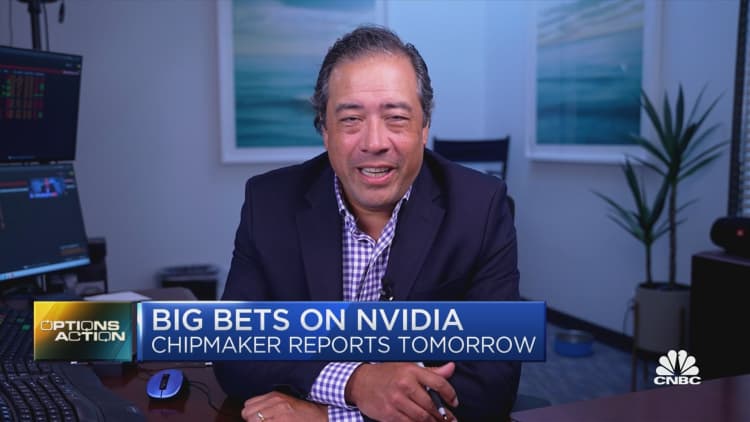Options Action: Nvidia earnings tomorrow