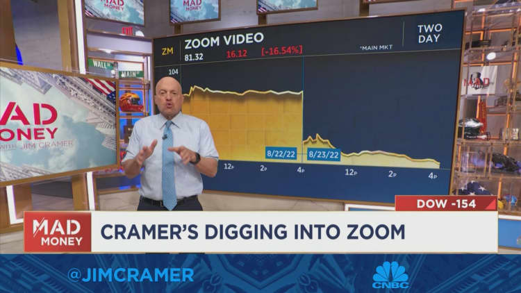 Jim Cramer: Pandemic winners with struggling stocks could've done more to reinvent themselves