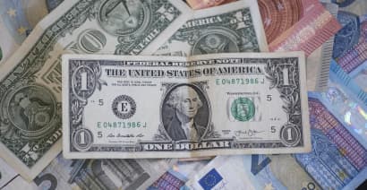 U.S. dollar down, still set for best year since 2015