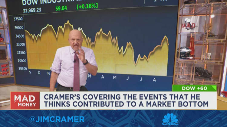 Jim Cramer makes the case that the S&P 500's June bottom will hold