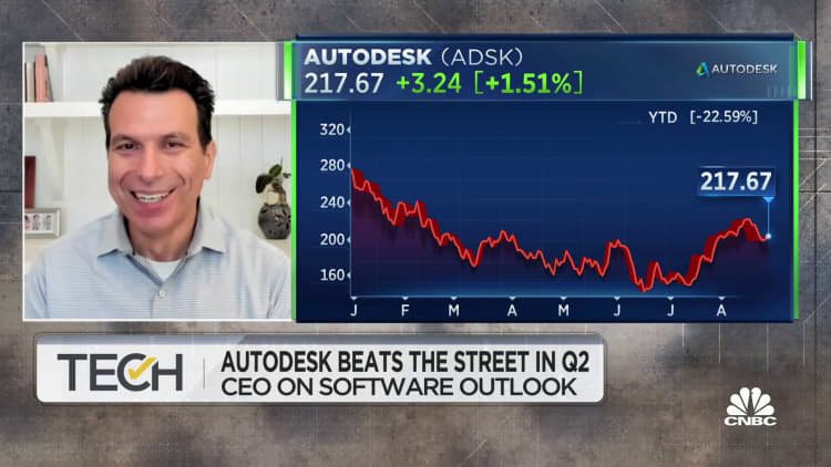 Autodesk CEO on software outlook, Ukrainian war and European currency headwinds