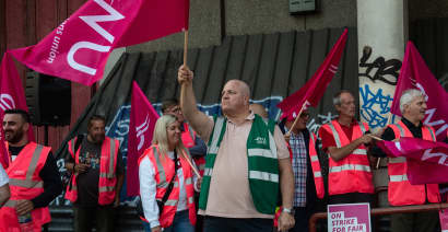 'Something is seriously wrong': Postal workers latest to strike as UK cost chaos continues