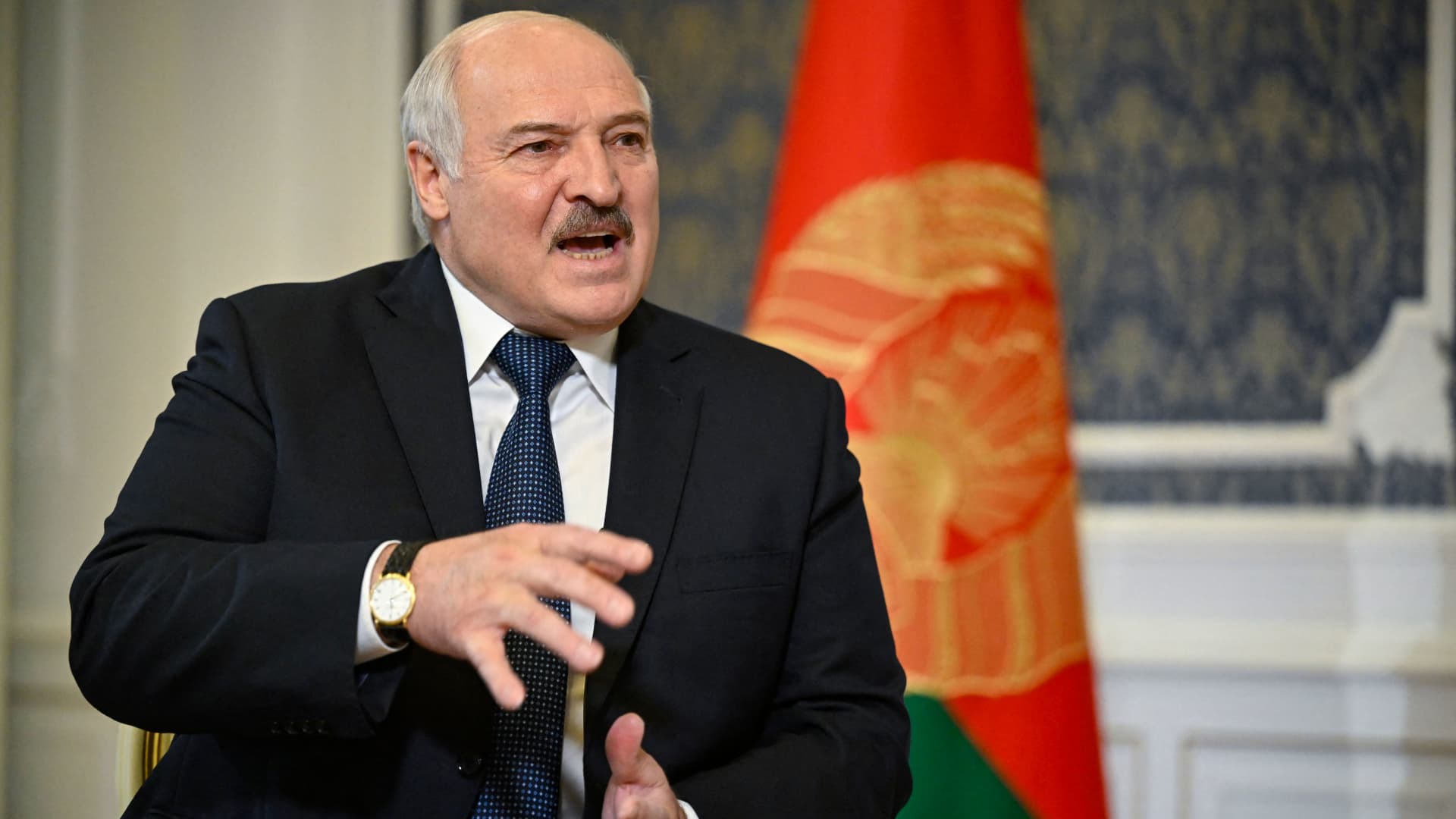 Lukashenko is a close ally of Russian President Vladimir Putin.