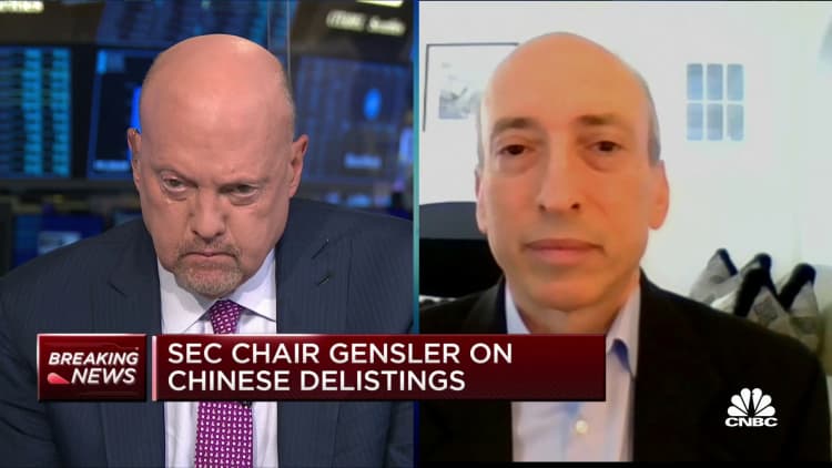 SEC Chair Gary Gensler breaks down   the statement  with China implicit    audit inspections