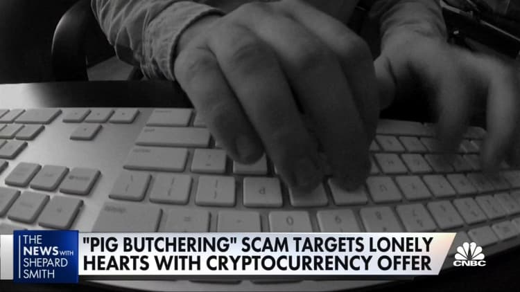 'Pig butchering' scams target the lonely