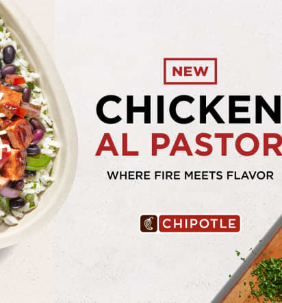 Chipotle Mexican Grill tests spicy chicken al pastor in two markets