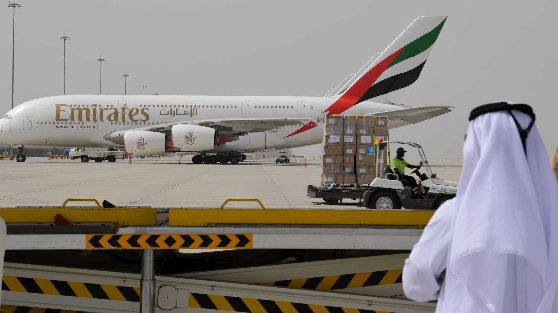 Emirates airline chalks record annual profit as travel demand booms